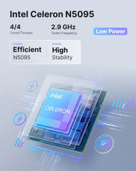 NiPoGi AK1 Plus Intel Celeron N5095 Mini PC
