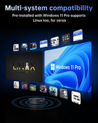 NiPoGi E1 Intel Twin Lake N150 Mini PC