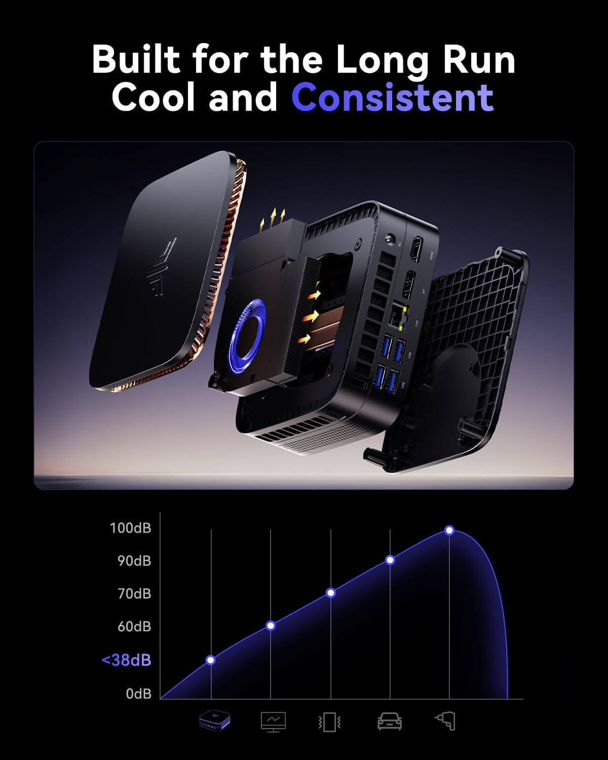 NiPoGi G1 AMD Ryzen 9 8945HS Mini PC