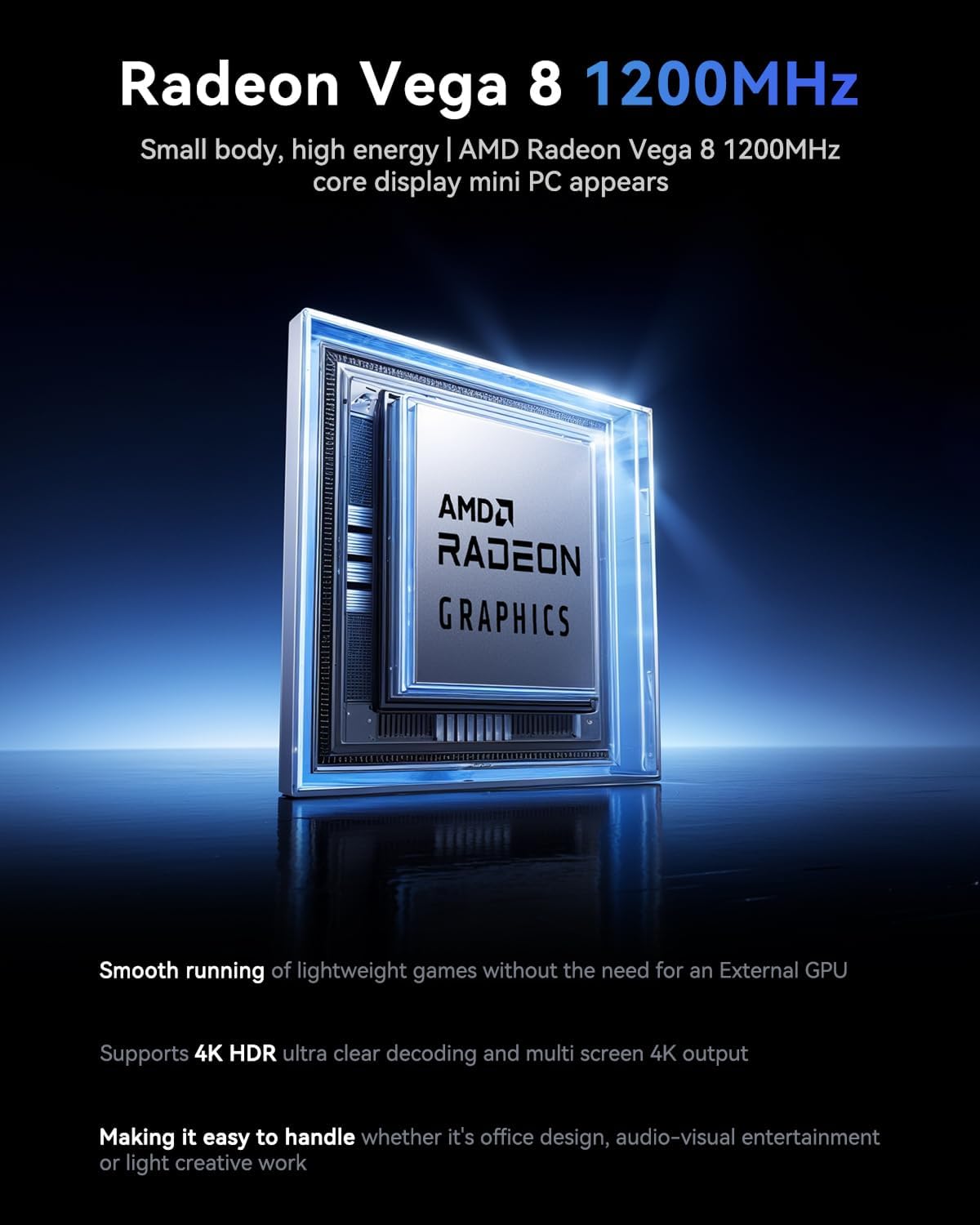 NiPoGi E3 AMD Ryzen™ 5 3500U Mini PC