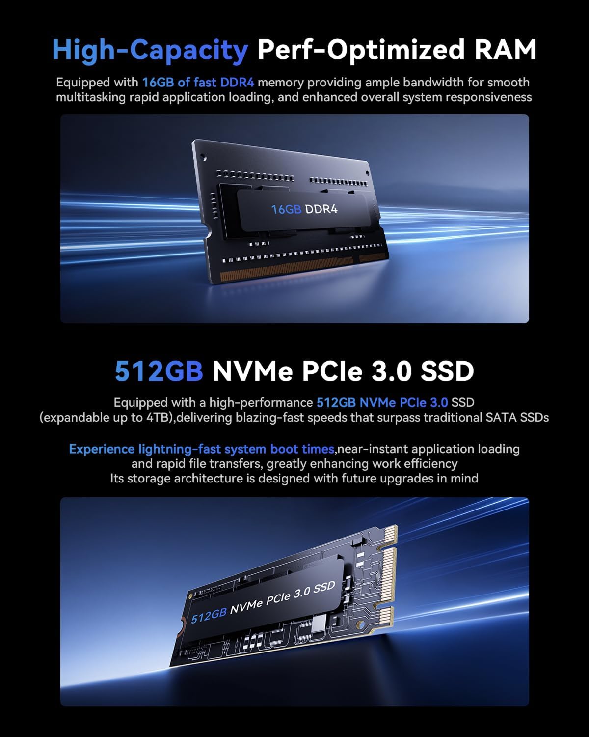 NiPoGi E3 AMD Ryzen™ 5 3500U Mini PC