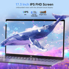 NiPoGi AX17 with Intel N95 17.3" Laptop