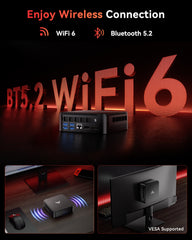 NiPoGi E3B AMD Ryzen™ 5 7430U Mini PC