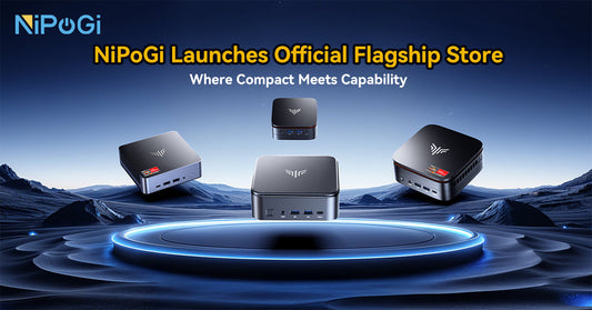 NiPoGi Launches Official Flagship Store – Where Compact Meets Capability