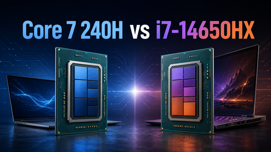 Intel Core 7 240H vs i7-14650HX