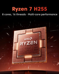 NIPOGI S16 AMD Ryzen 7 H255 Laptop