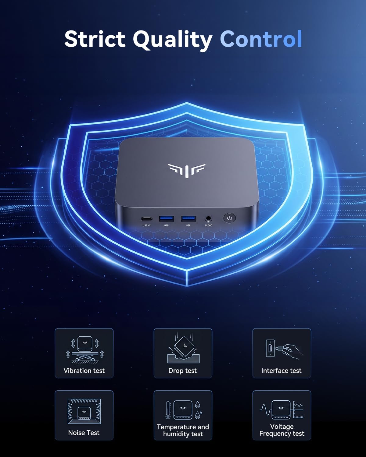 NiPoGi P3 Intel® Core™ i5-12500H Mini PC