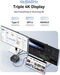 NiPoGi P1 AMD Ryzen™ 3300U Mini PC