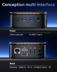 NiPoGi E1 Intel Twin Lake N150 Mini PC