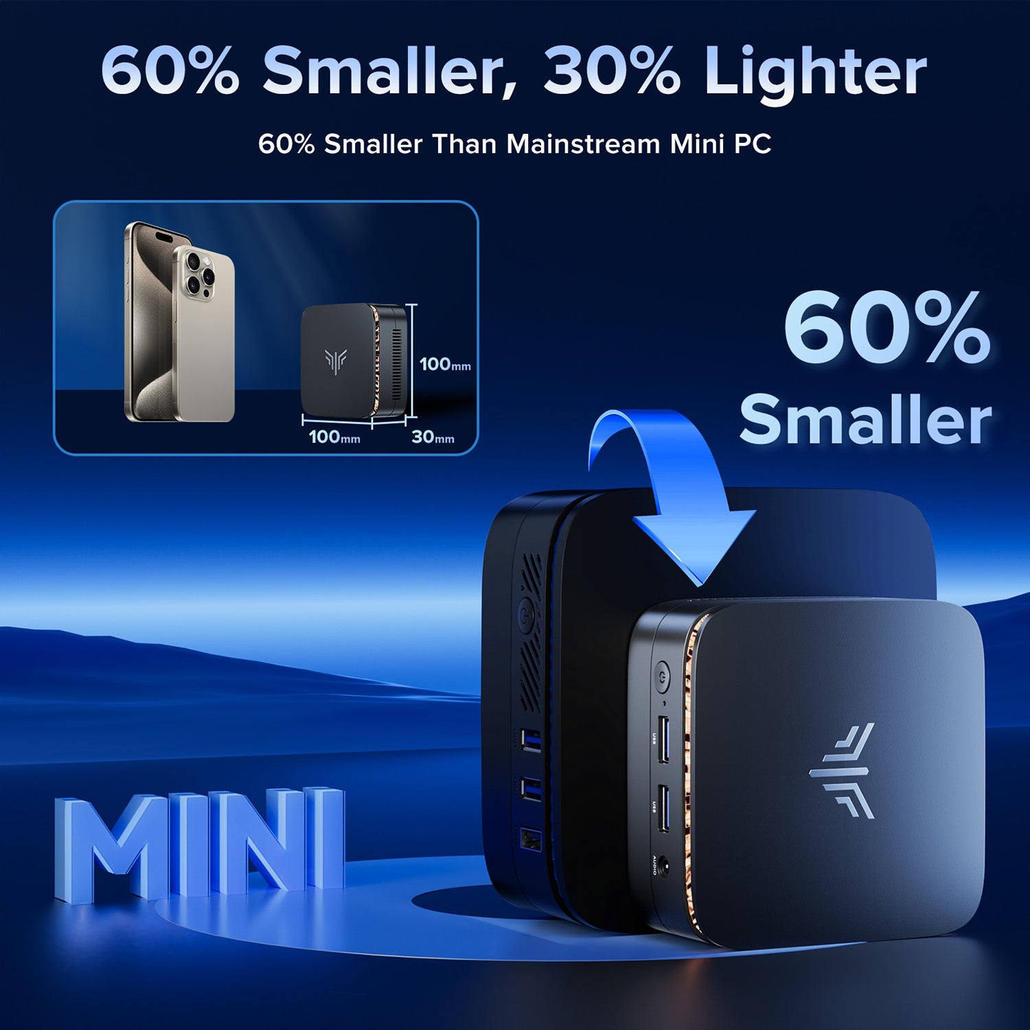 NiPoGi E1 Alder Lake-N N97 Mini PC