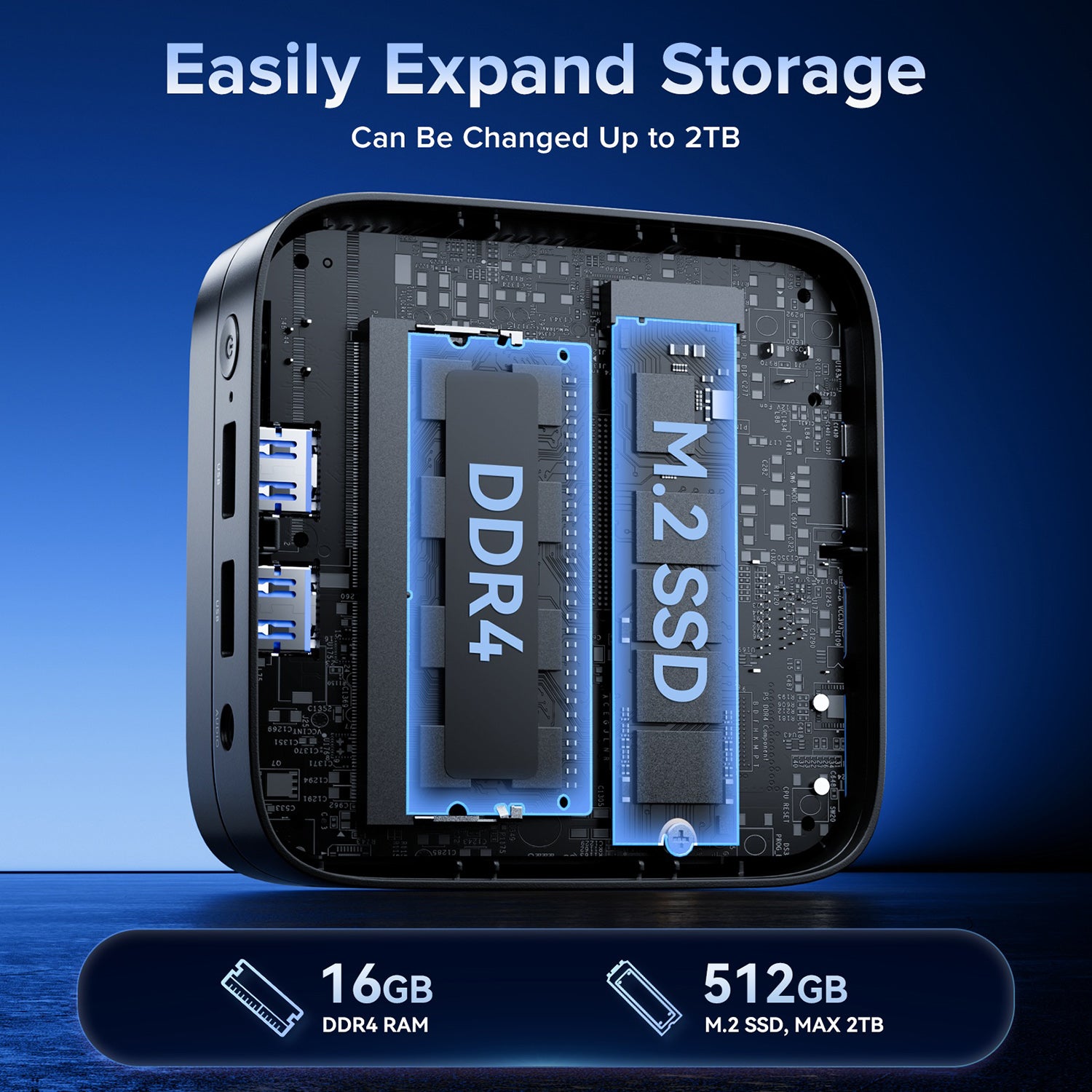 NiPoGi E1 Alder Lake-N N97 Mini PC