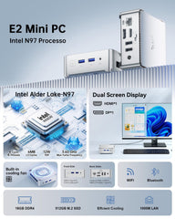 NiPoGi E2 Alder Lake-N N97 Mini PC