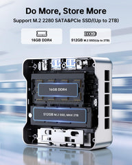 NiPoGi E2 Alder Lake-N N97 Mini PC