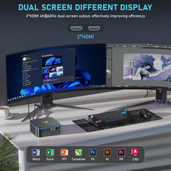 NiPoGi AK1 Plus Intel Alder Lake-N N95/N97 Mini PC