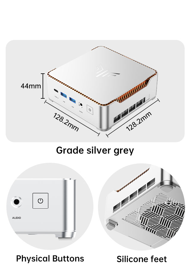 Core i9-14900HX Mini PC NiPoGi H2 | 32GB RAM・1TB SSD・Triple 4K