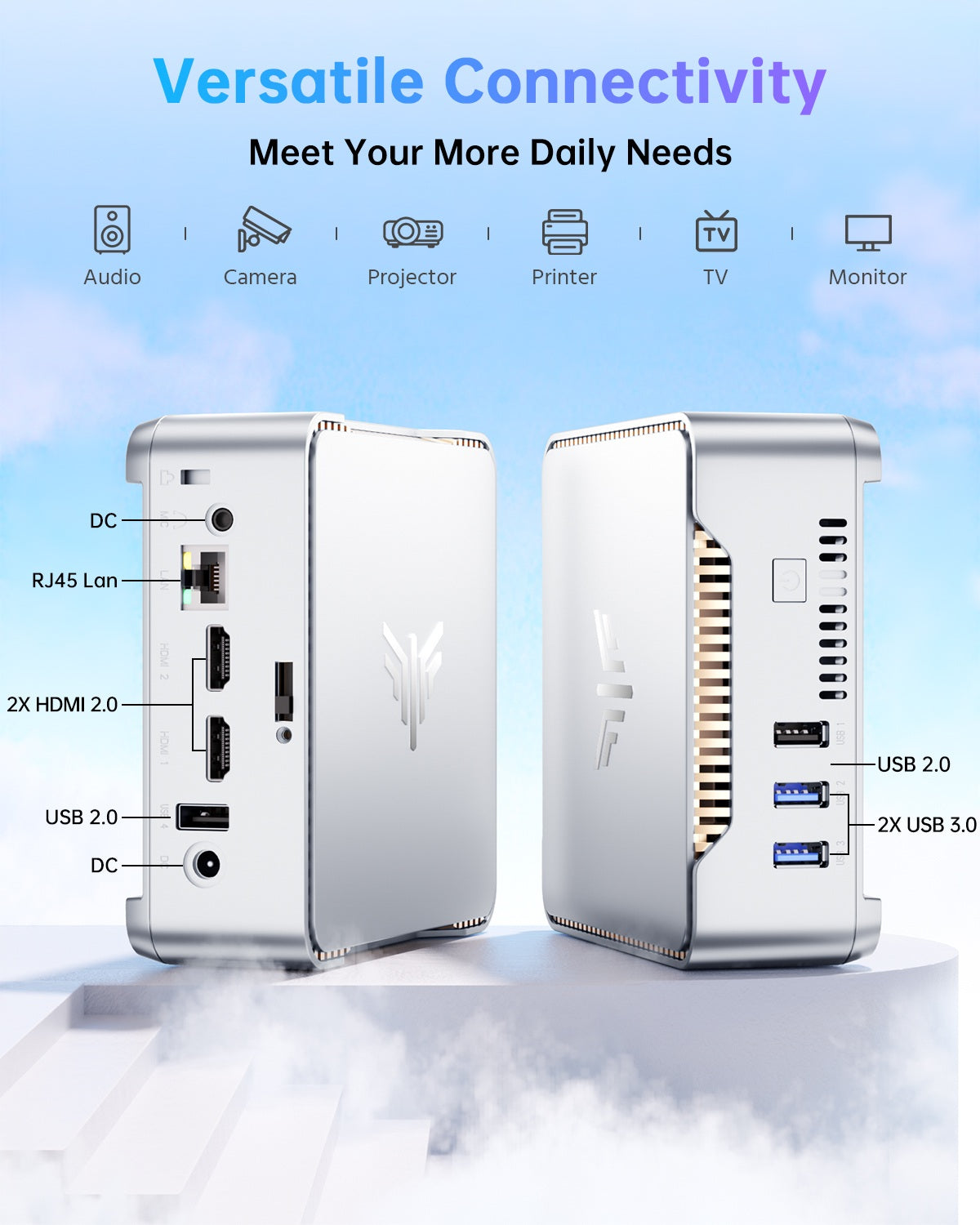 NiPoGi GK3 Plus Alder Lake-N N95 Mini PC